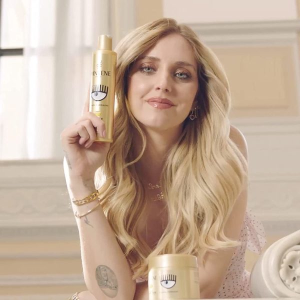 Pantene Pro-V by Chiara Ferragni Maschera Protezione Cheratina Rigenera E Protegge Per Capelli Deboli e Danneggiati, Edizione Limitata, 300 ml - immagine 5