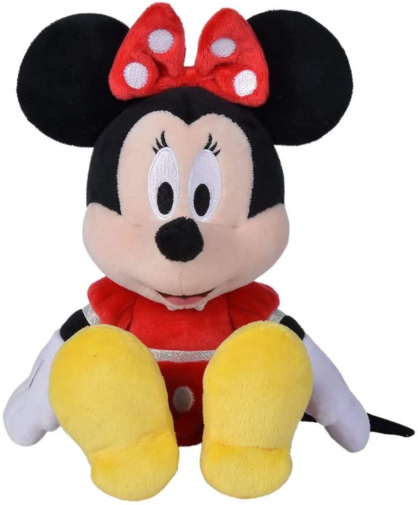 Simba - Peluche Disney Minnie red cm.25, 6315870226, + 0 mesi