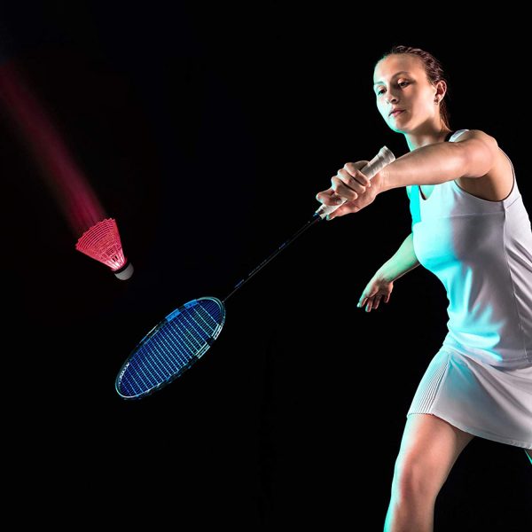 XiYee Badminton Sport, 6 Pezzi Palline da Badminton a LED, Volani in Nylon Badminton Shuttlecock, Badminton Colorato, Durevole Badminton con Piuma per Interni, Esterni, Sport, Allenamento, Esercizio - immagine 7