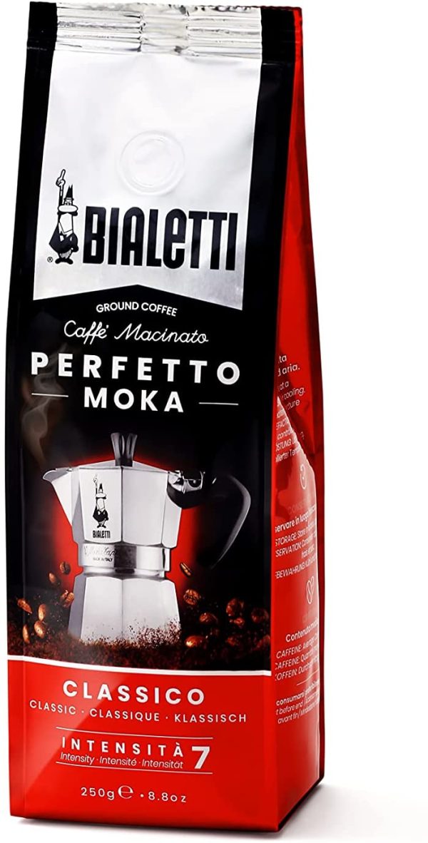 Bialetti Perfetto Moka Caff?? Macinato, Classico - 1 x 250 gr - immagine 4