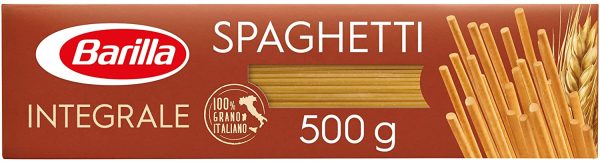 Barilla Pasta Spaghetti Integrali, Pasta Lunga di Semola Integrale di Grano Duro - 500 g - immagine 2