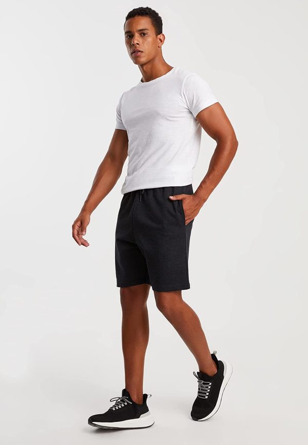 Bj?rn Swensen Pantaloncini da uomo, in cotone, estivi, sportivi, da jogging, da uomo, per il tempo libero, da allenamento, da corsa, da ragazzo, slim fit - immagine 5