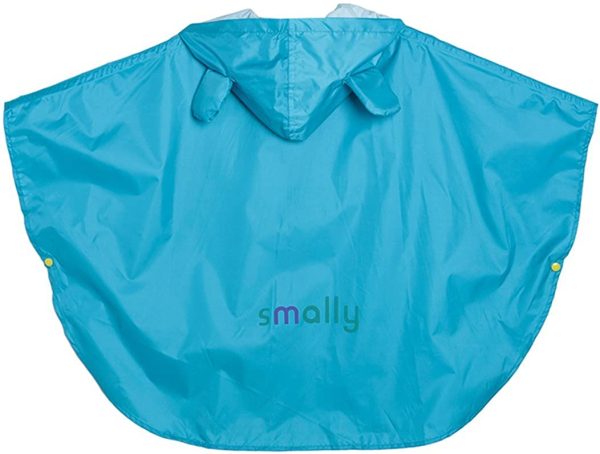 Bambino Impermeabile Poncho di Pioggia Incappucciato Mantella Antipioggia Bambina Riutilizzabile Cappotto di Pioggia Bambini Giacca da Pioggia - immagine 2