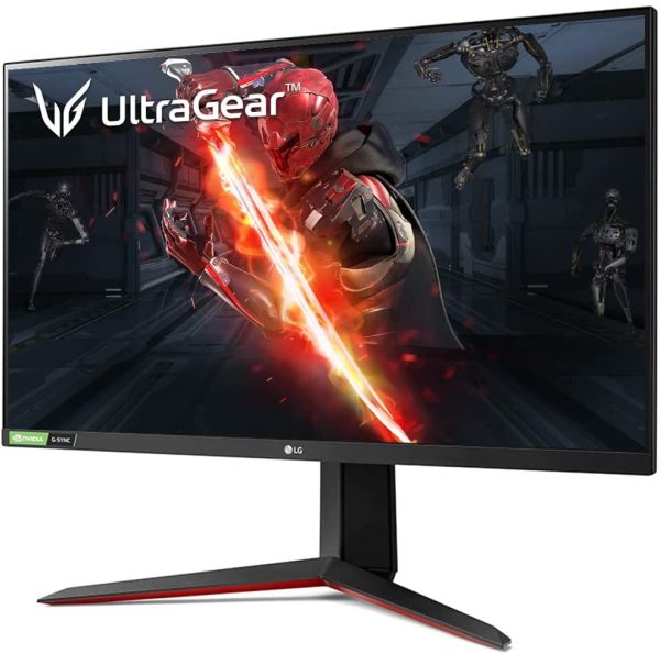 27GN850 UltraGear Gaming Monitor 27" QuadHD Nano IPS 1ms HDR, 2560x1440, G-Sync Compatible e AMD FreeSync 144 Hz, HDMI 2.0, Display Port 1.4, Uscita Audio, Stand Pivot, Flicker Safe, Nero - immagine 6