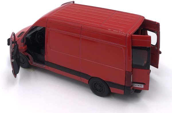 modellismo Furgone in scala mercedes benz (Truck Red) - immagine 4