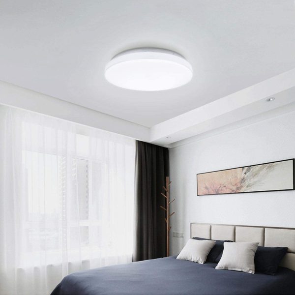 '- T9 Lampadina Fluorescente Attacco G10q, 22W 1200lm 21cm, Luce Bianca Fredda 6500K, Circolare, Vetro. - immagine 2