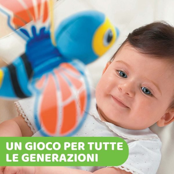 Chicco Giostrina Culla Neonato Casina delle Api, Giostrina per Lettino e Carillon Neonati con Apine Colorate e Musica Rilassante, Supporto Regolabile per Culla e Lettino, Giochi Neonato 0+ Mesi - immagine 5