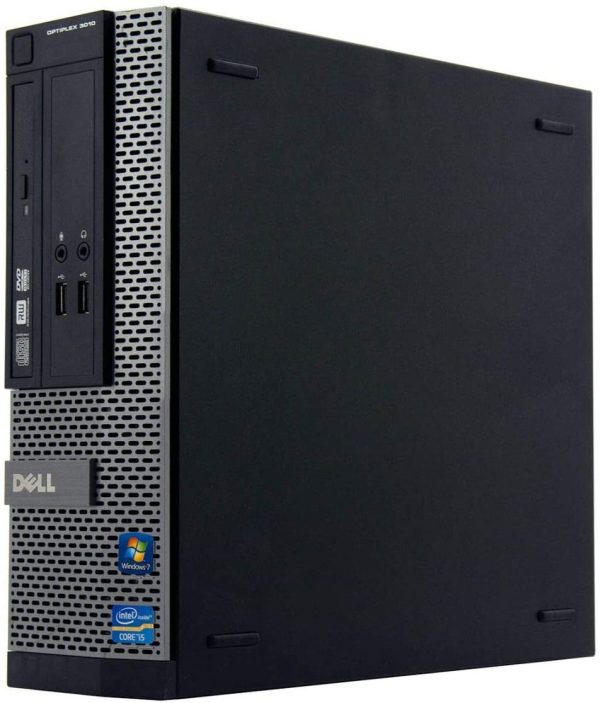 OptiPlex 3010 SFF, Intel Core i5 3, 20 GHz, 8 GB DDR3, 240 GB SSD, masterizzatore DVD HDMI, Windows 10 Pro 64bit (Ricondizionato) - immagine 2