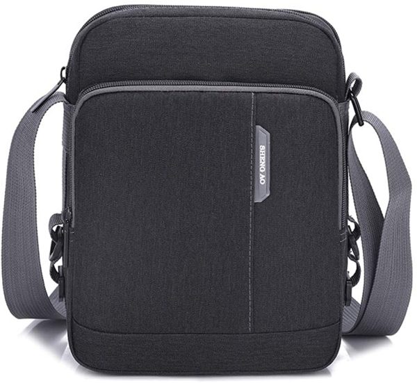 ZAICCI Borsello Tracolla Uomo Impermeabile Piccola Borsa a Spalla Crossbody Messenger Bag Portatutto - immagine 4