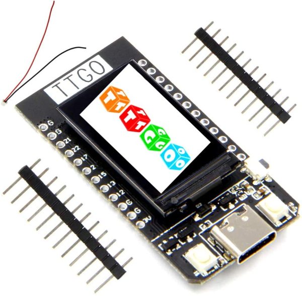 T-Display ESP32 WiFi e Scheda di Sviluppo del modulo Bluetooth per LCD Arduino da 1,14 Pollici