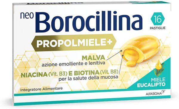 ALFASIGMA NeoBorocillina Propolmiele+ (MIELE EUCALIPTO)