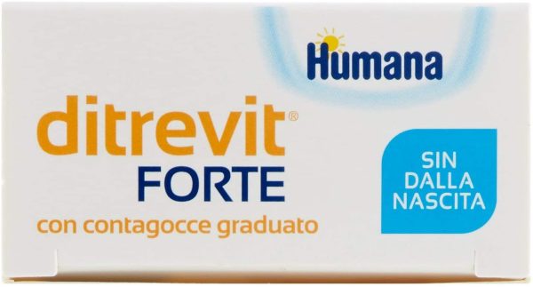 Humana Ditrevit Forte Integratore Alimentare per Bambini per la Crescita - 15 ml - immagine 6