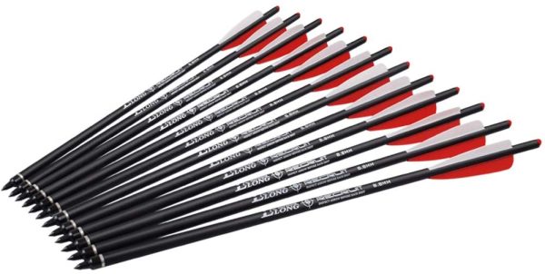 TY Archery 12 x viti per braccio in carbonio, 16, 18, 20, 22 pollici - immagine 5