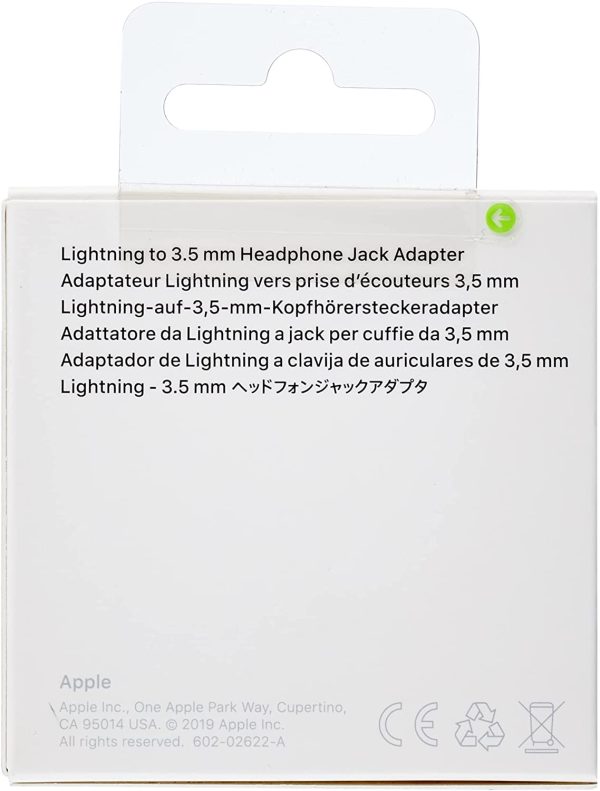 Apple Adattatore da Lightning a jack cuffie (3,5 mm)