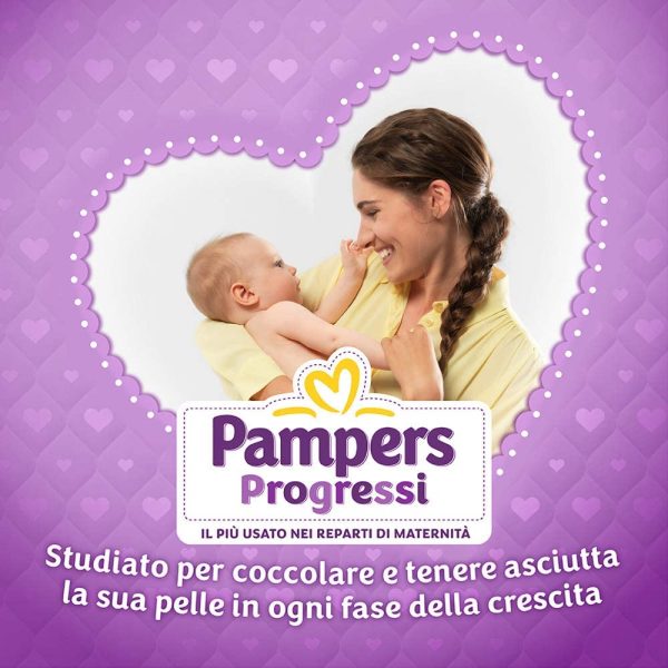 Pampers Progressi Pannolini Newborn, Taglia 1 (2-5 kg), 28 Pannolini - immagine 6