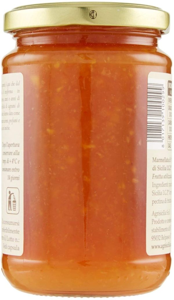 Agrisicilia Marmellata di Arancia Rossa di Sicilia IGP - 360 g - immagine 4