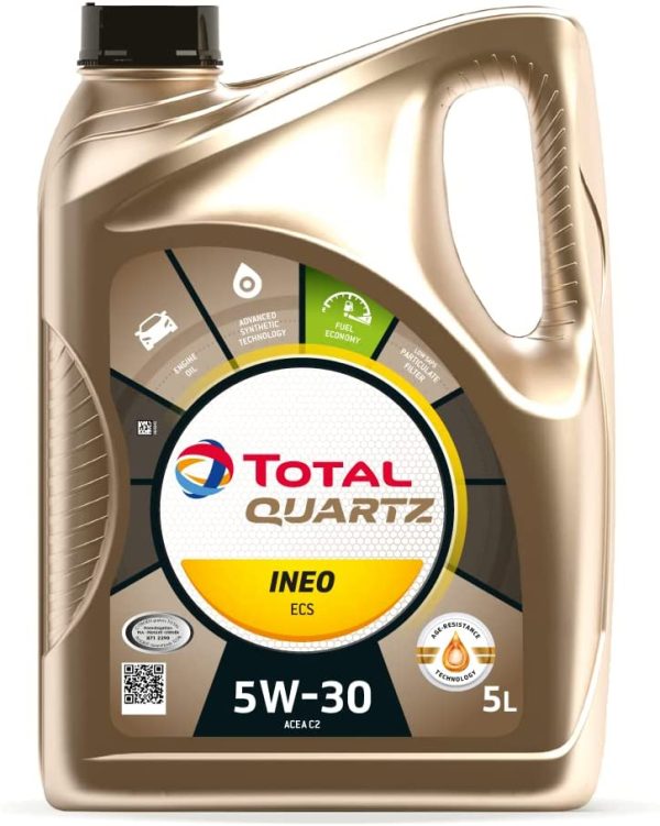 Olio motore per auto TOTAL QUARTZ INEO ECS 5W30 5l.