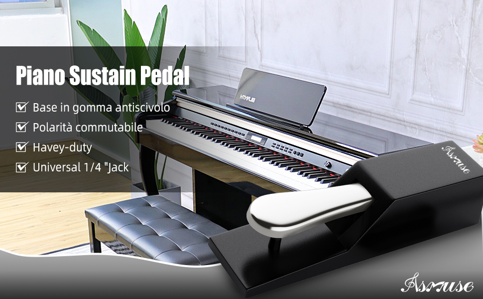 Universal Piano Sustain Pedal