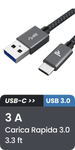 CAVO TYPE C USB