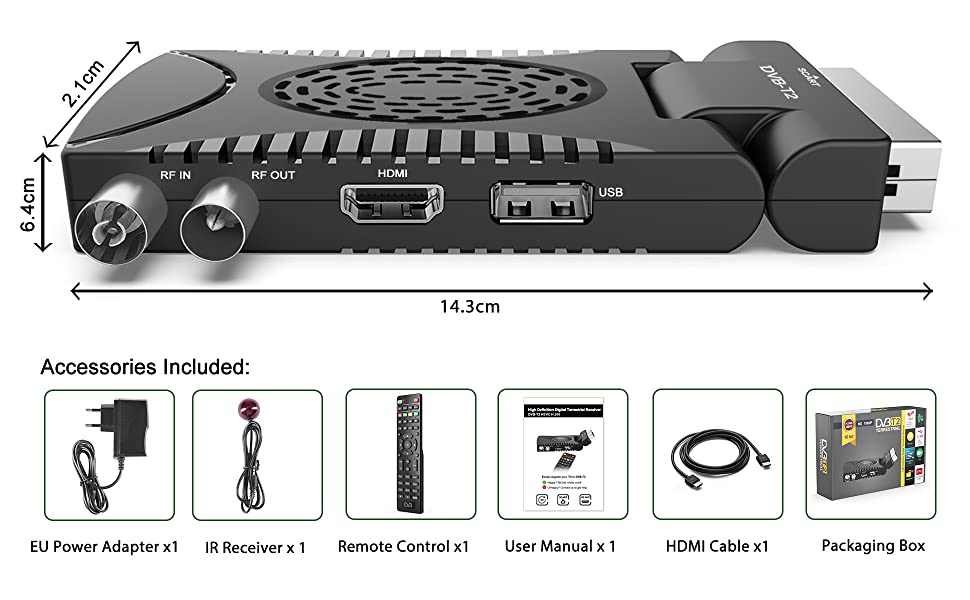 decoder digitale dvb t2 smart tv nuovi decoder digitali ricevitore dvb-t2 decoder hd