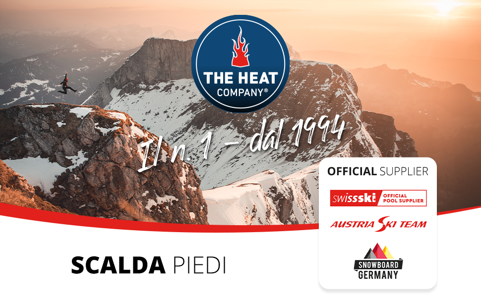 THE HEAT COMPANY, scaldapiedi, cuscini termici piedi, piedi caldi, cusinetti di calore piedi