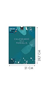 Planner da parete Calendario per famiglie 