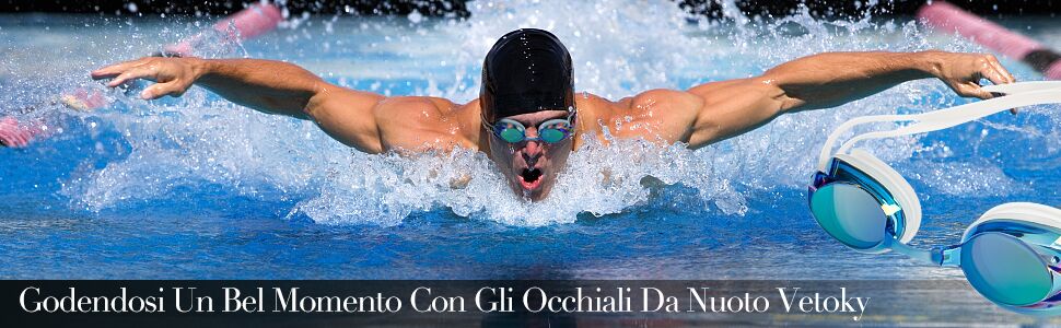 occhiali da nuoto vetoky