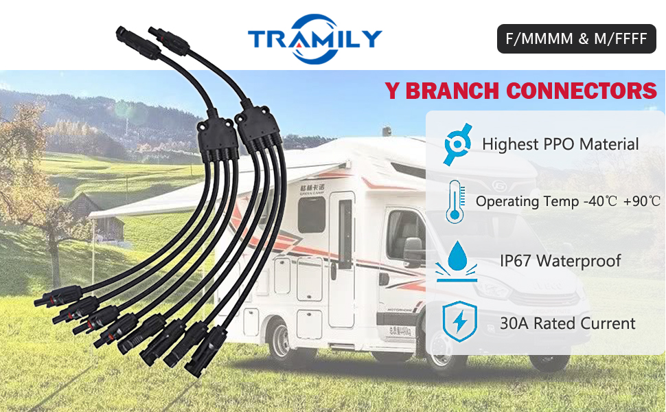 Y Branch Connectors