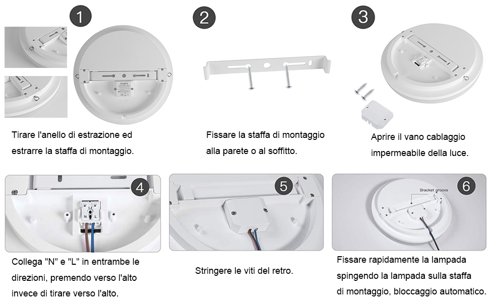 LED Plafoniera 18W