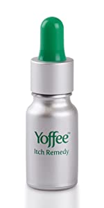 Yoffee Itch Remedy regola il prurito agisce contro la psoriasi e le irritazioni della pelle e cute