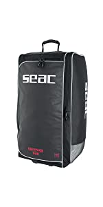 seac equipage 500, borsa da subacquea, trolley subacquea