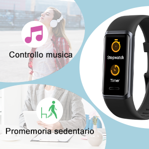 Orologio Fitness Uomo Donna Alexa Integrata Pressione Sanguigna Saturimetro Contapassi Orologio 