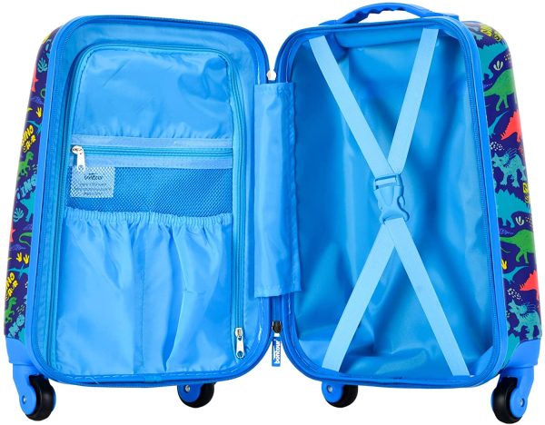 BONTOUR Set di 2 valigie per bambini, zaino + trolley da viaggio per bambini - immagine 5