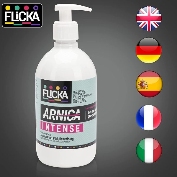 Arnica 99 Intense con MSM e Artiglio del Diavolo; Arnica Gel Extra Forte Coad. Disagio Muscolare, Articolare, Tendineo, Legamentoso. Formato Flacone Facile Applicazione 500ML. - immagine 2