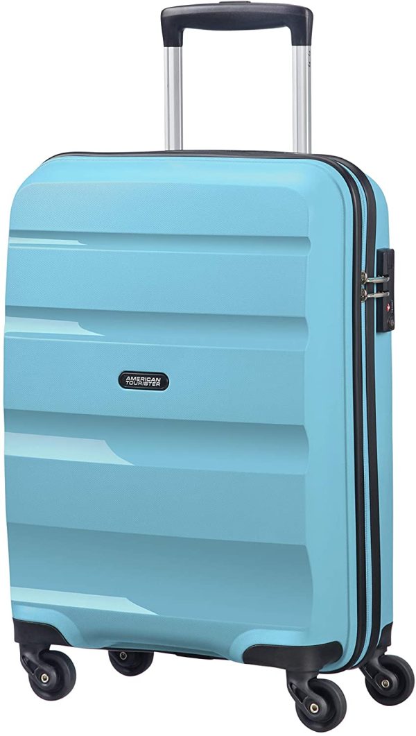 American Tourister Bon Air - Spinner S, Bagaglio a mano, 55 cm, 31.5 L, Blu (Blue Topaz) - immagine 7