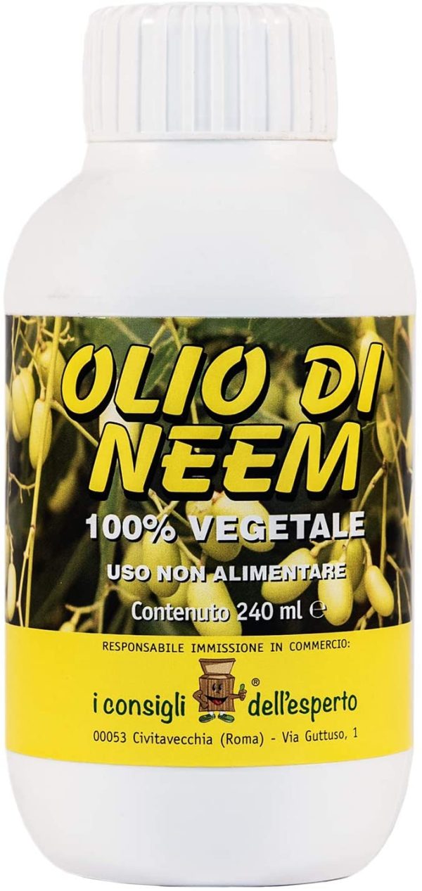 i Consigli dell'Esperto Olio di NEEM ad Uso Non Alimentare, Flacone 240 ml - immagine 5