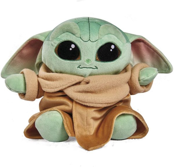 THE MANDALORIAN - Peluche morbido di Baby Yoda, da 25 cm - immagine 2