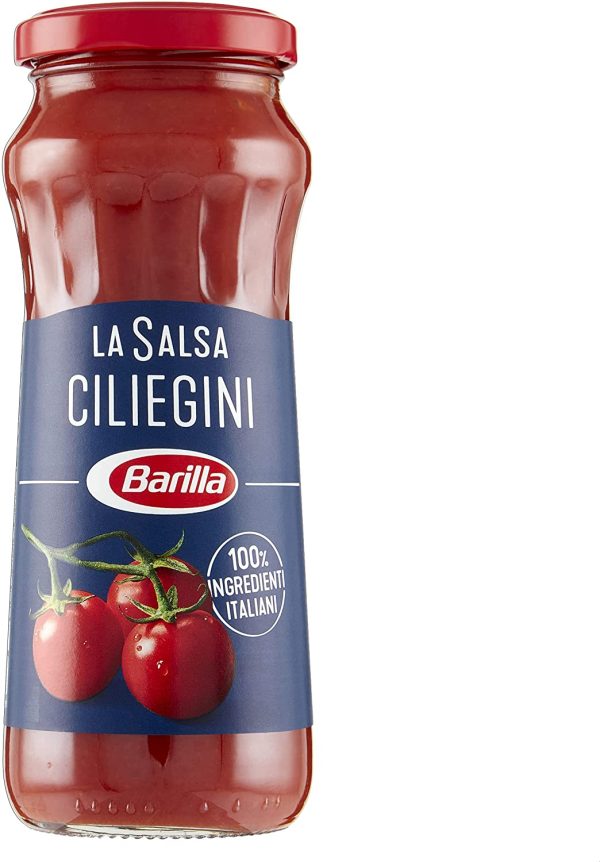 Barilla Salsa Pronta Ciliegini con Pomodori Ciliegini 100% Italiani, Senza Conservanti e Zuccheri Aggiunti, 300 g - immagine 5