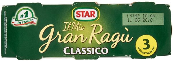 STAR Il Mio GranRag?? Classico, 3 x 100g, rag?? preparato secondo la tradizione, 100% carne italiana controllata e selezionata. Senza conservanti e senza glutine. - immagine 3