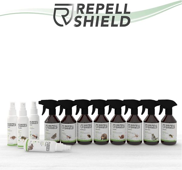 RepellShield Repellente Spray Vespe Api Naturale - Repellente Vespe Esterno e Nido Vespe - Repellente per Vespe e Calabroni a Lunga Durata - Alternativa Bio all'Insetticida Vespe e Calabroni, 250ml