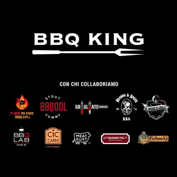 BBQ KING - Carbon Rub Confezione da 70 Gr, Dry Rub Bbq per Manzo Ideale per Barbecue e Grill, Set Spezie Cucina 100% Made in Italy, Miscela di Spezie per Carni quali Manzo, Agnello e Pollo - immagine 7