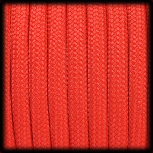 550 Paracord - Corda da paracadute a 7 fili, lunghezza complessiva: 30 m, colore: Rosso - immagine 3