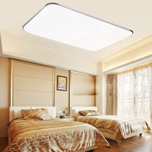 Plafoniere LED 72W Lampada Da Soffitto A LED Dimmerabile Con Telecomando Lampada Da Soggiorno Plafoniera Moderne Cucina Bagno Corridoio Camera Da Letto - immagine 3