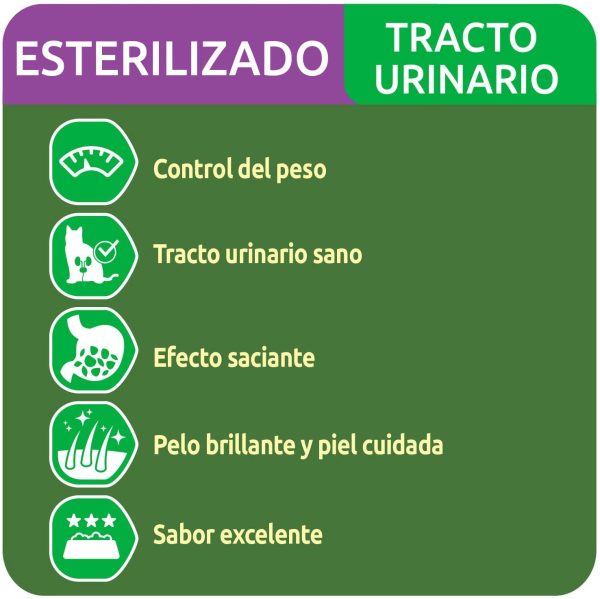 Ultima Cibo per Gatti Sterilizzati per Prevenire Problemi alle Vie Urinarie con Pollo - Confezione da 4 x 1,5 kg - Totale: 6 kg - immagine 6