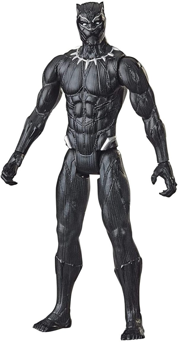 Avengers - Black Panther (Action figure 30 cm con blaster Titan Hero Blast Gear) - immagine 2