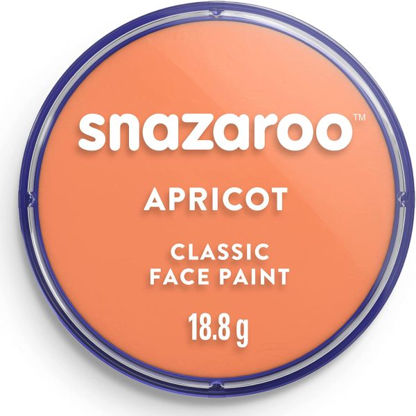 Snazaroo 1118551 - Pittura Per Viso, Albiocca, 18 ml, 1 Pezzo - immagine 2