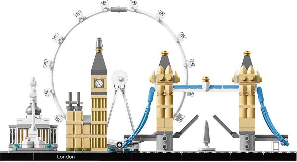 LEGO Creator Expert Bouquet Di Fiori, Set Collezione Botanica E Idea Regalo Per Adulti, Modello Da Esposizione &  Architecture Londra, Set Di Costruzioni Collezione Skyline Con London Eye, Big Ben