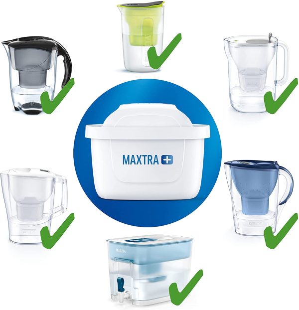 Maxtra+ ?C Filtro per acqua potabile, 100 l 6 meses bianco, 6 Unit?? - immagine 5