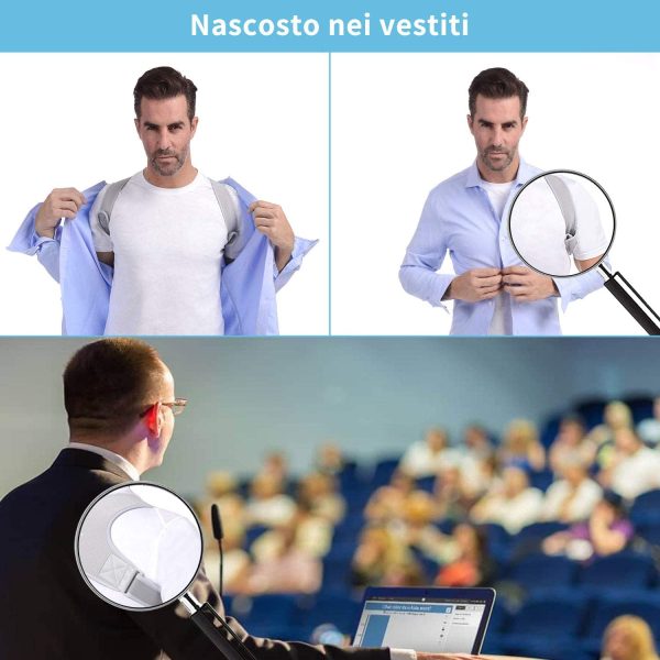 Correttore di Postura ANOOPSYCHE Correttore Posturale Traspirante Regolabile, Fascia Posturale Spalle e Schiena per Donna e Uomo e Adolescenti, Posturale Correzione per Alleviare il Dolore - immagine 7