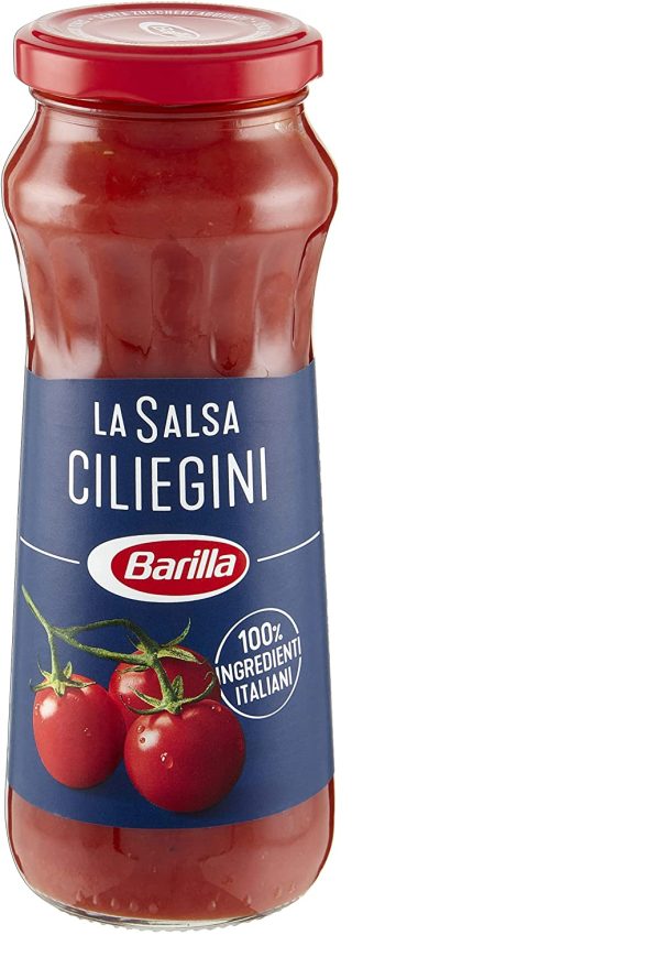 Barilla Salsa Pronta Ciliegini con Pomodori Ciliegini 100% Italiani, Senza Conservanti e Zuccheri Aggiunti, 300 g - immagine 2